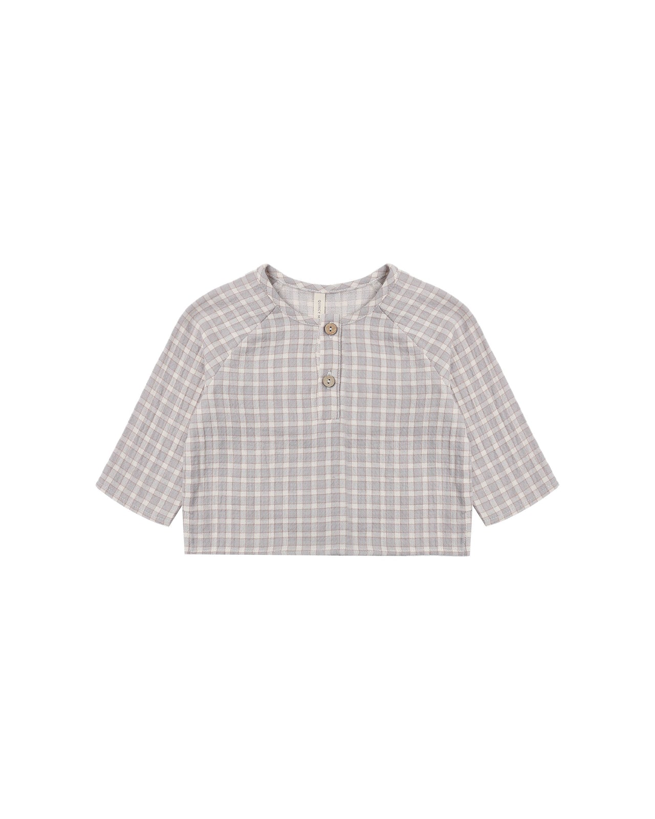 Zion Shirt- Blue Gingham