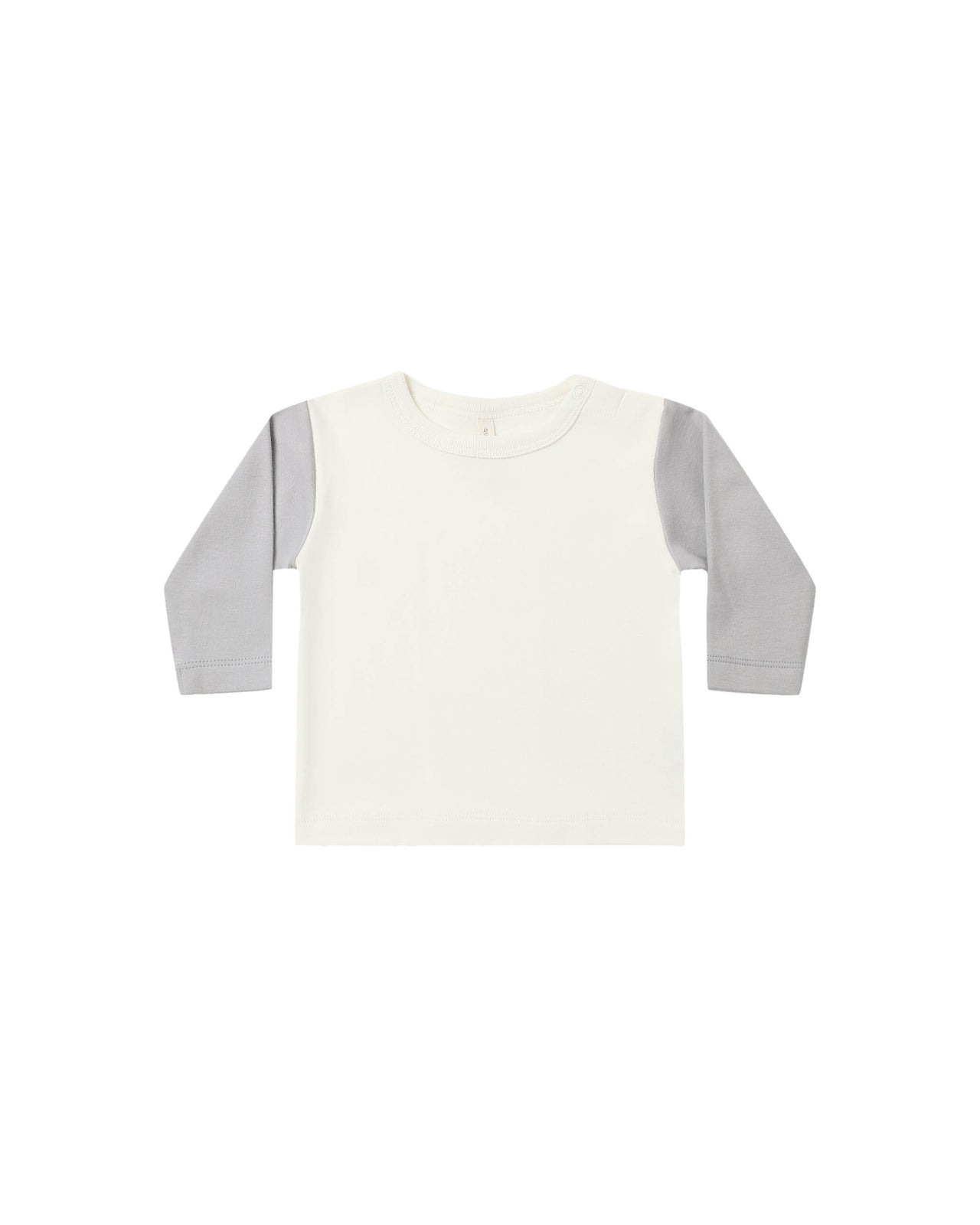 Long Sleeve Raglan Tee- Cloud