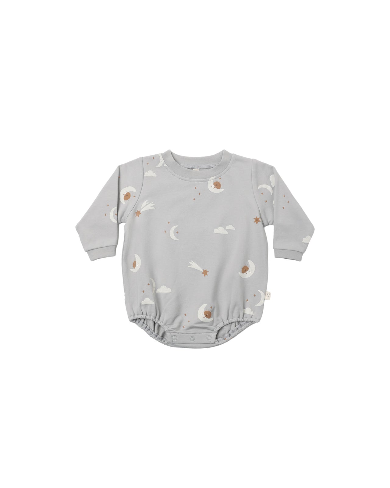 Crewneck Bubble Romper- Sky Friends