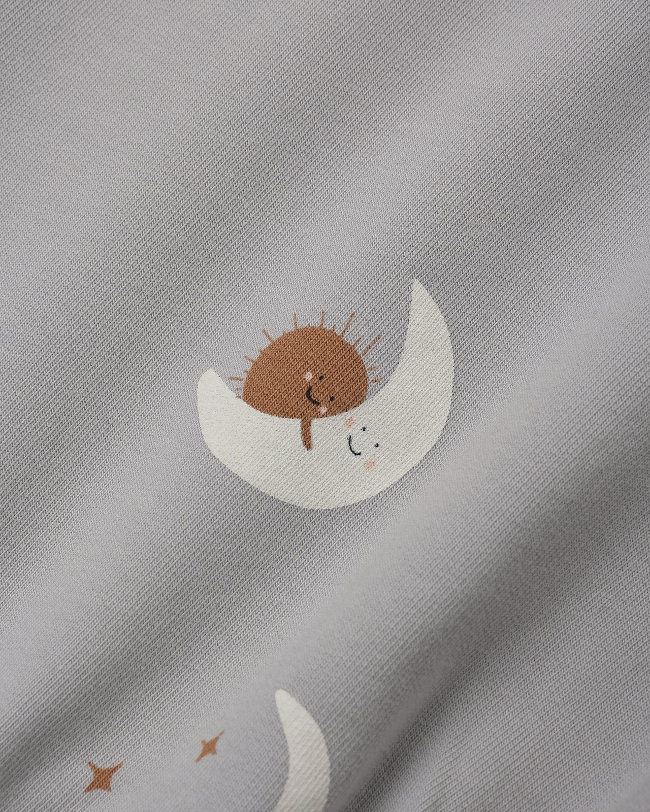 Crewneck Bubble Romper- Sky Friends