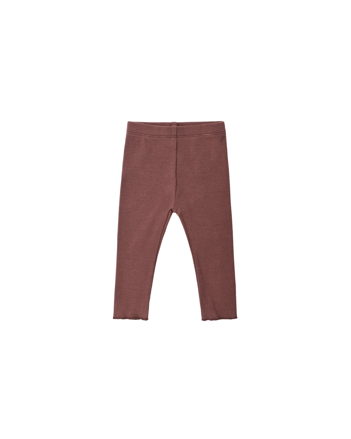 Ribbed Legging Black Cherry