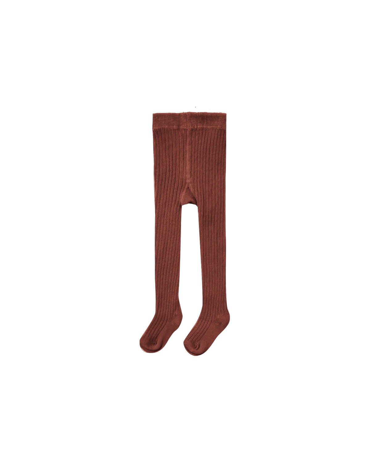 Ribbed Tights- Redwood