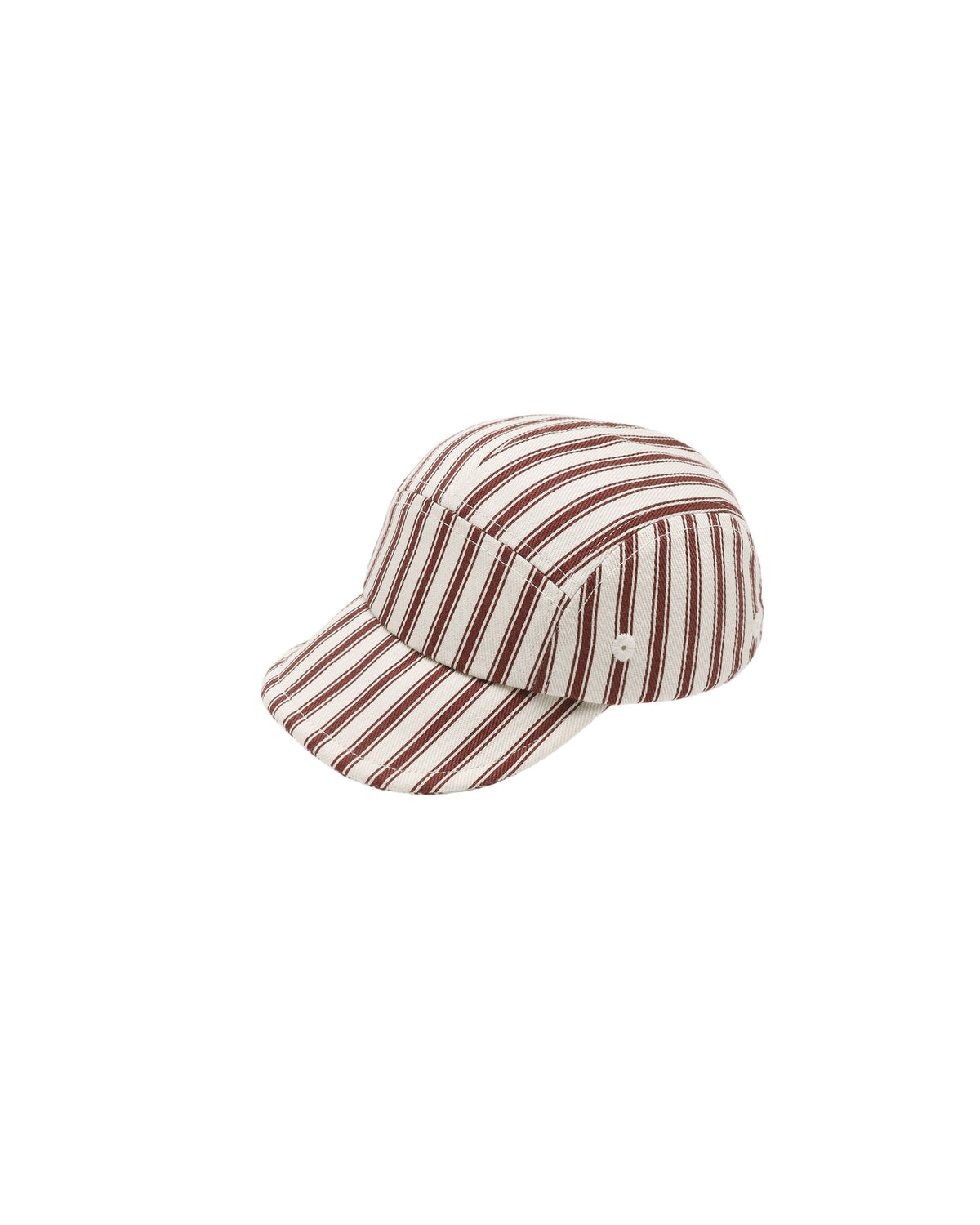 Baby Cap Black Cherry Pinstripe