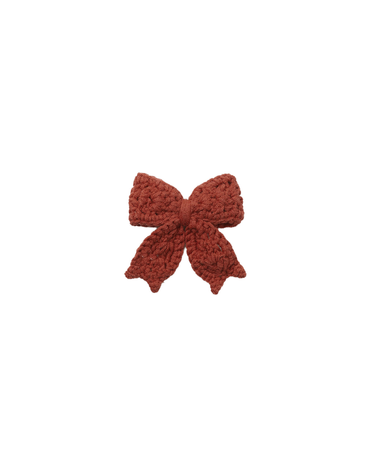 Crochet Bow- Redwood