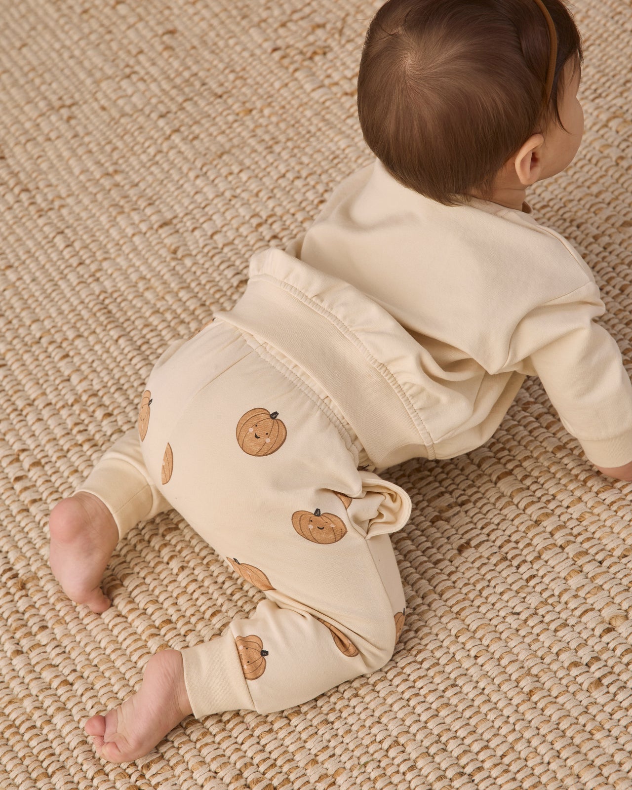 Relaxed Fleece Sweatpant- Pumpkins