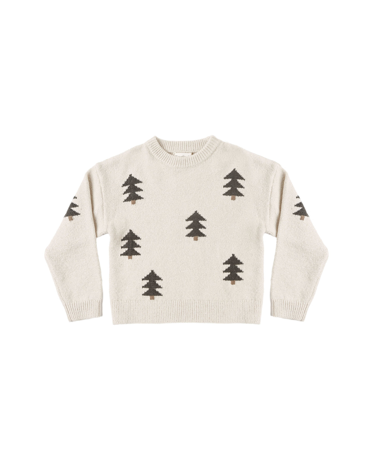 Aspen Sweater- Tree Jacquard