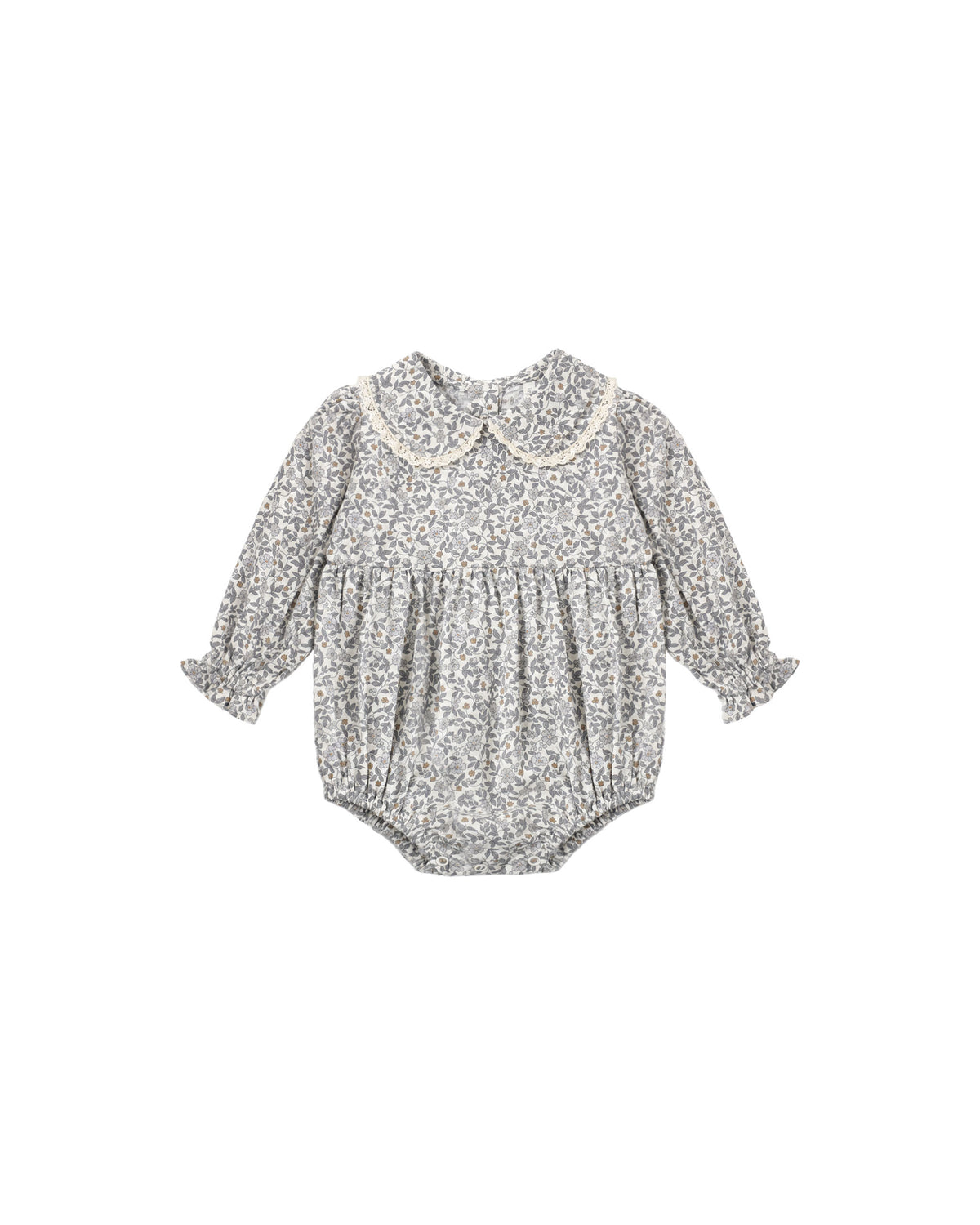 Cora Romper- Slate Floral