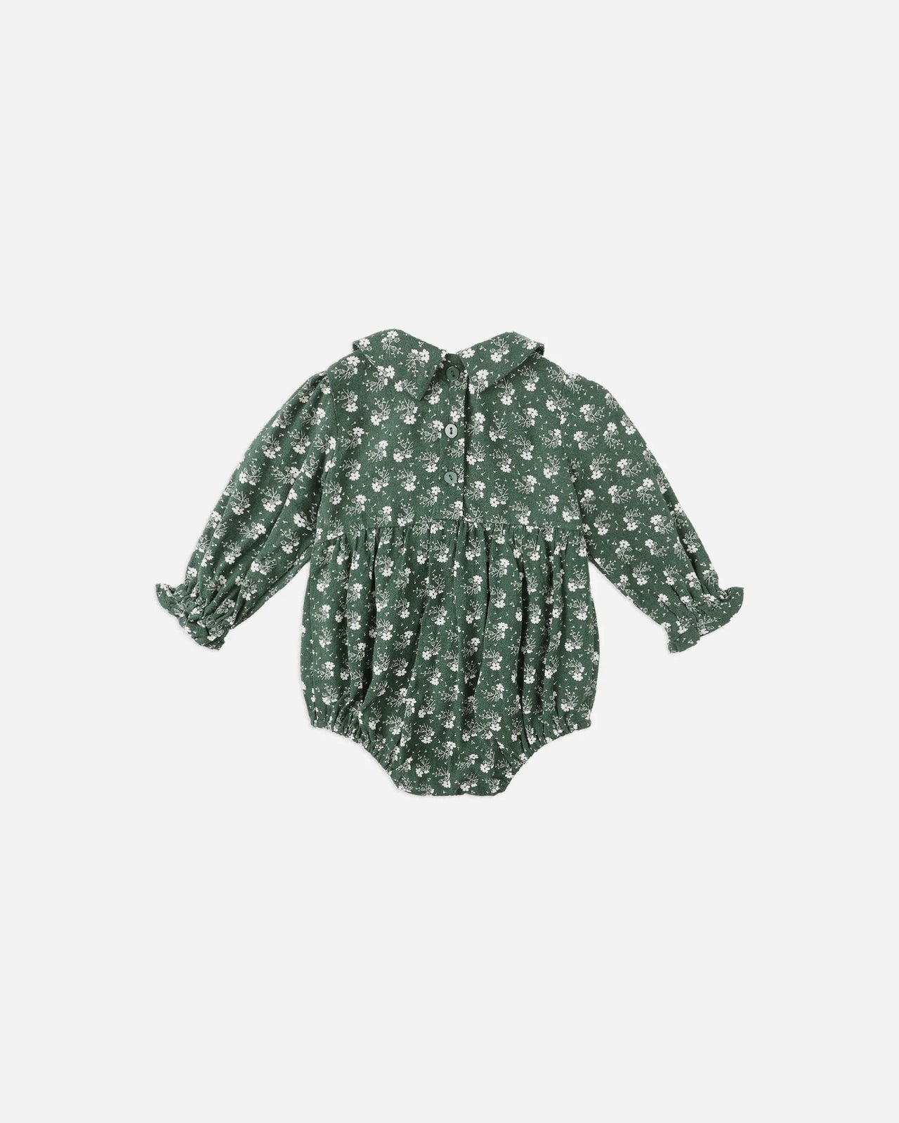 Green Ditsy Cora Romper