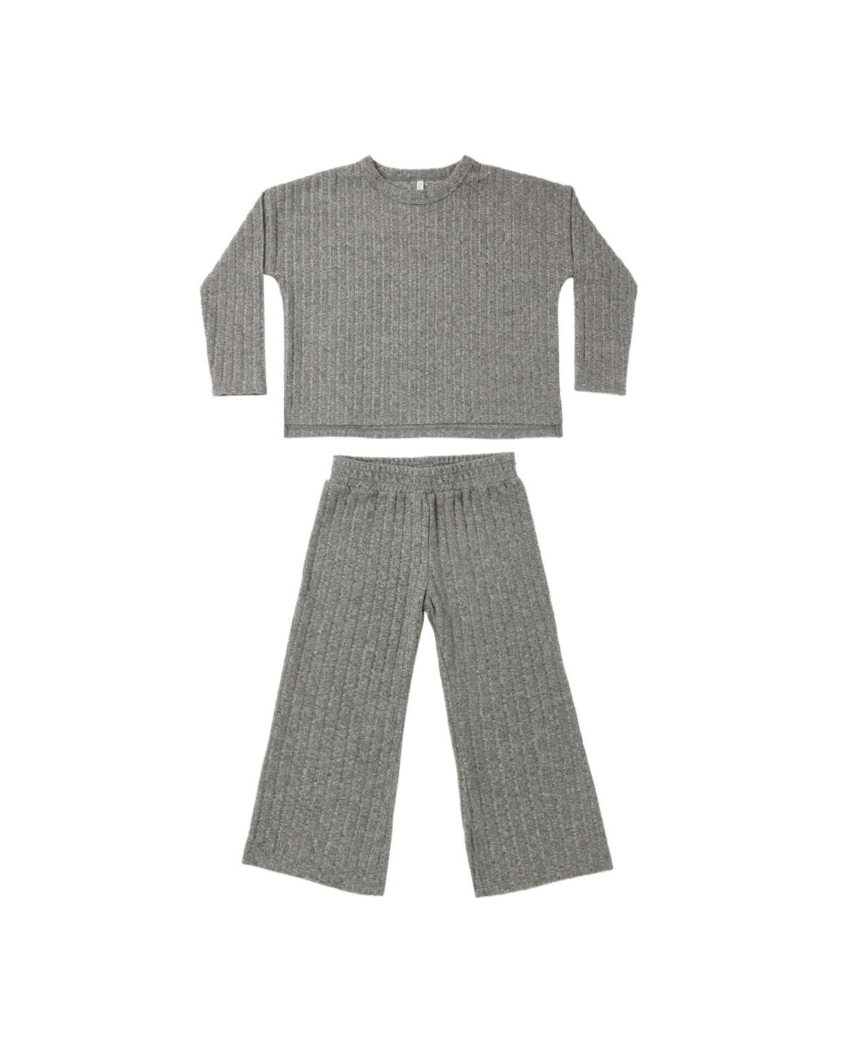 Cozy Rib Knit Set- Evergreen
