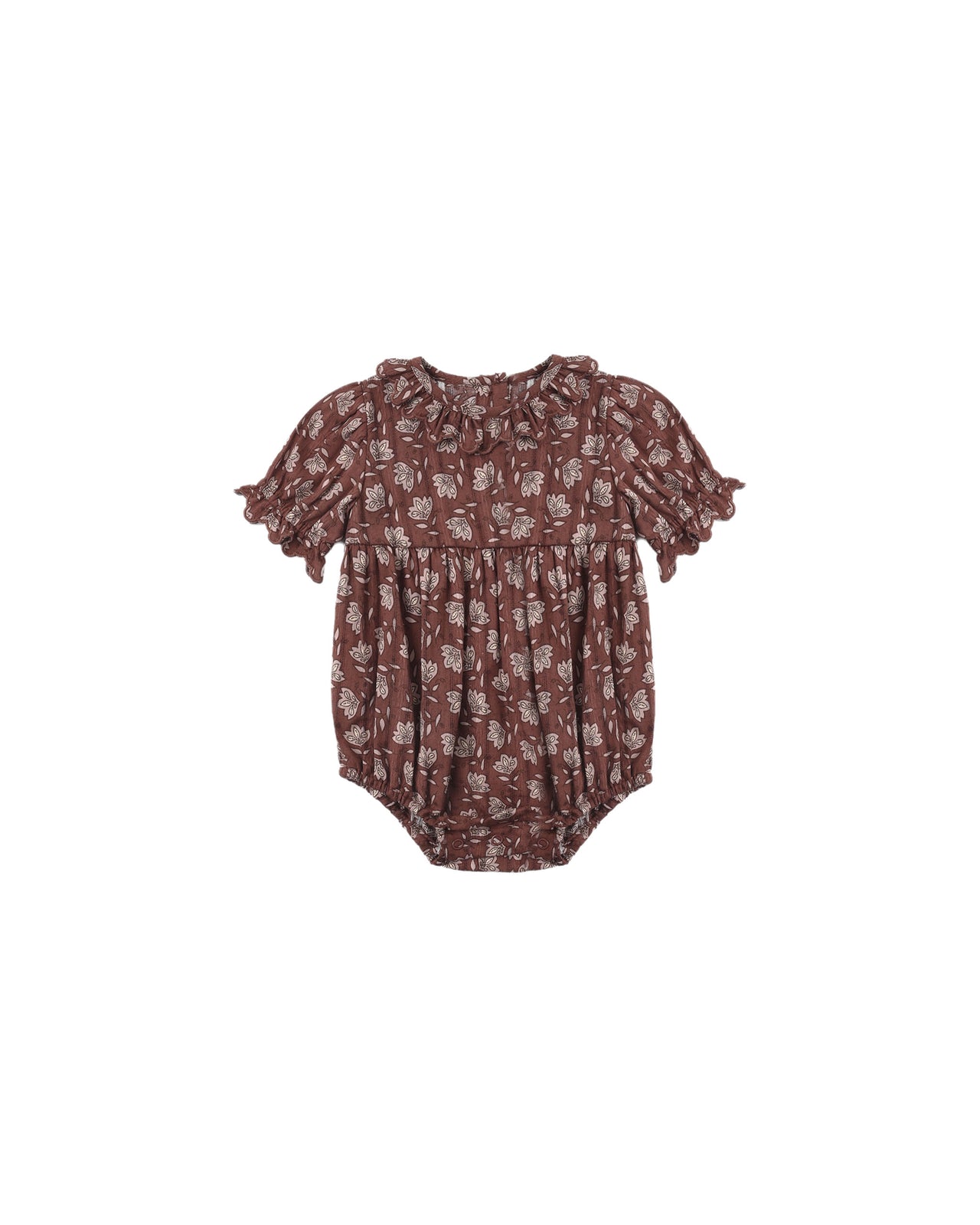 Liv Romper- Mulberry Iris