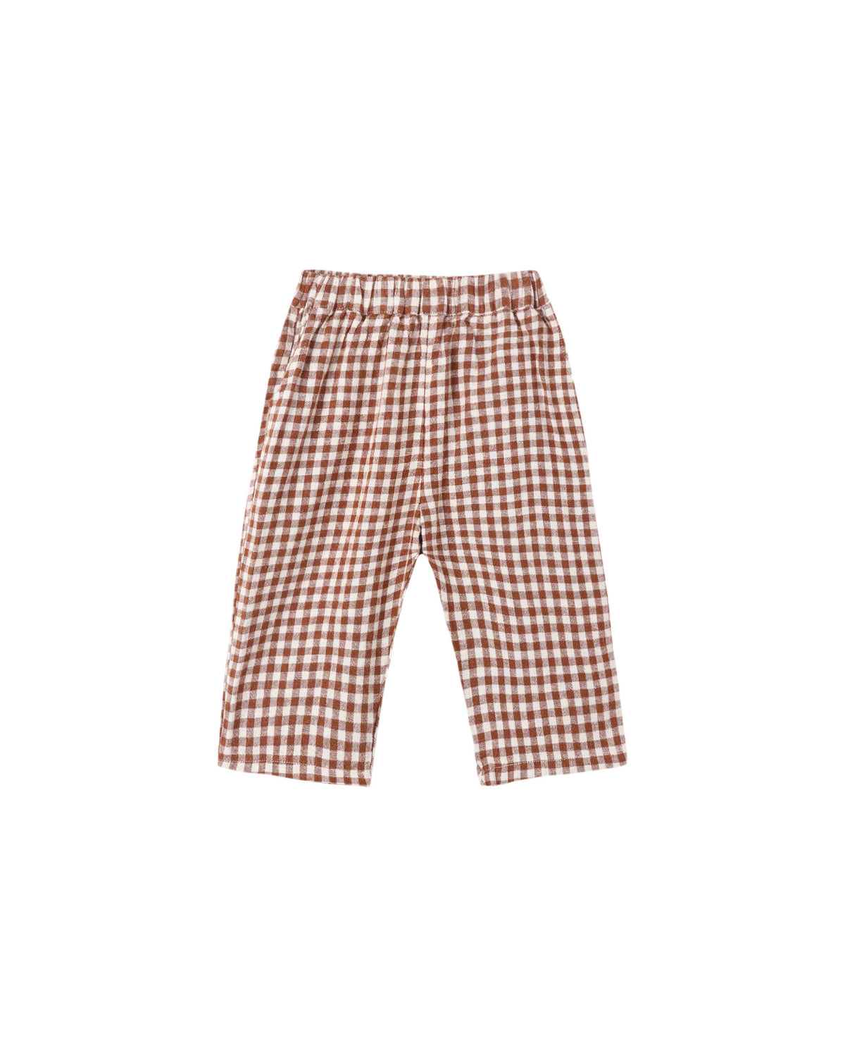 Palmer Pant- Brick Check