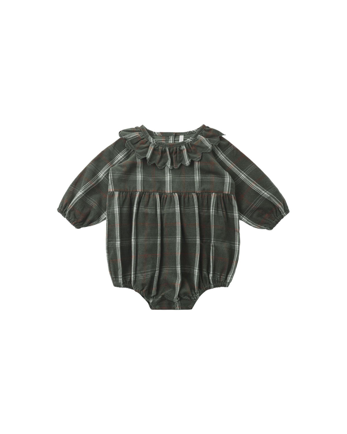 Freya Romper- Holiday Plaid