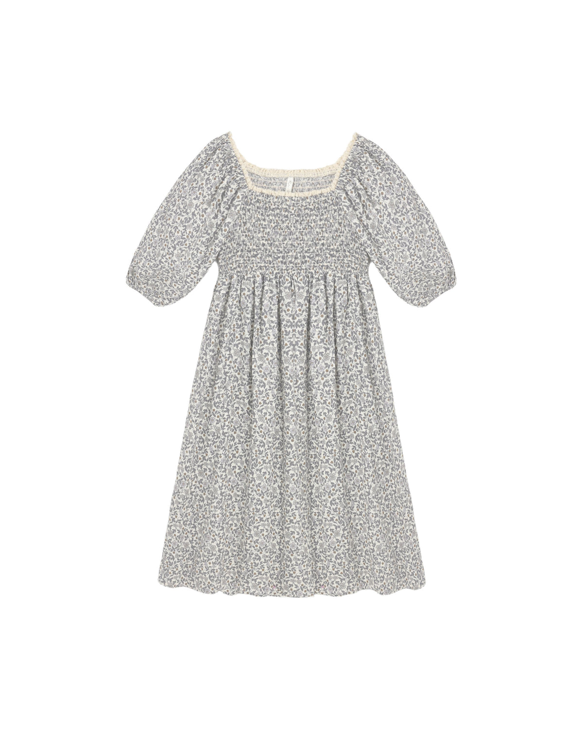 Della Dress- Slate Floral