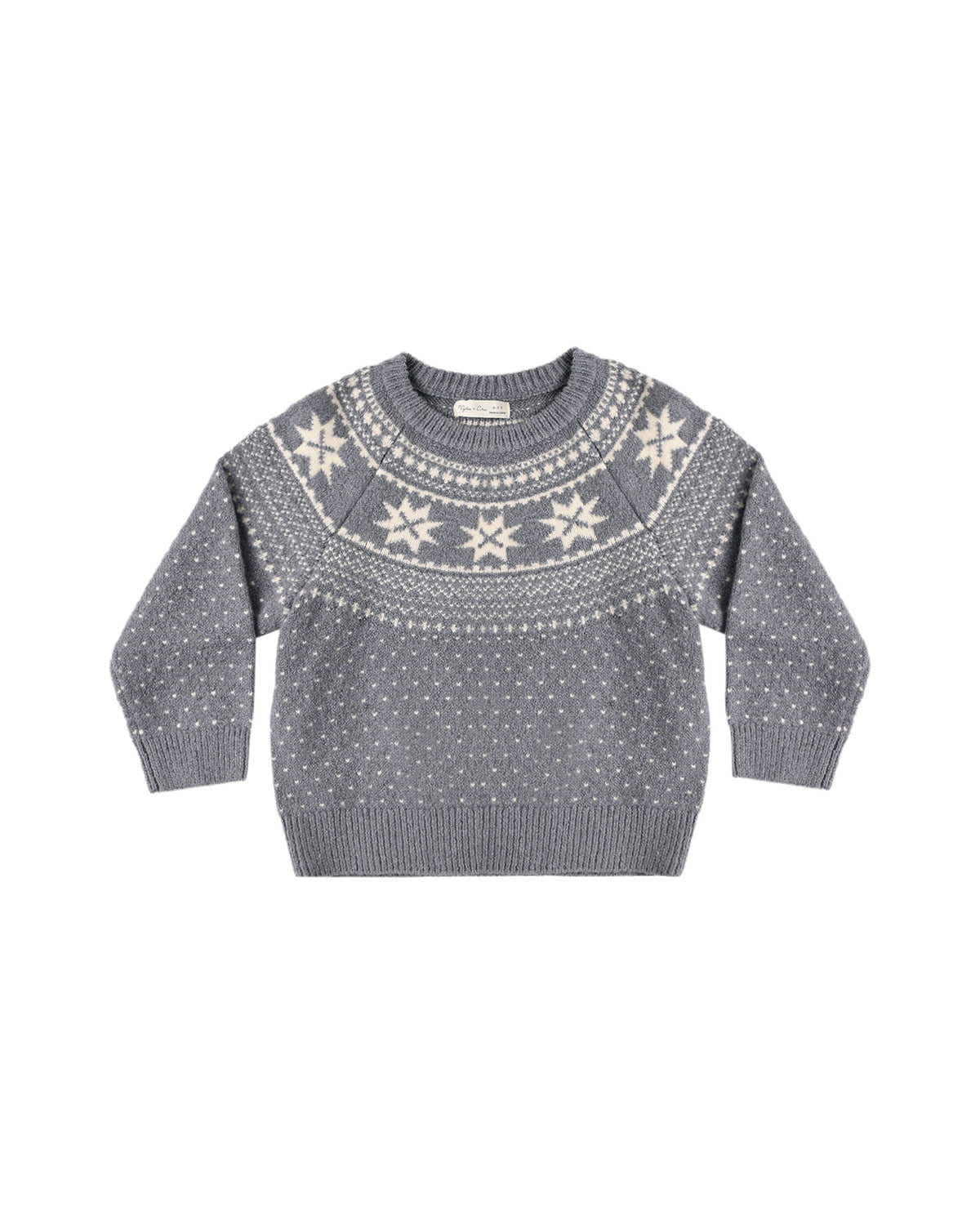 Fair Isle Sweater Slate