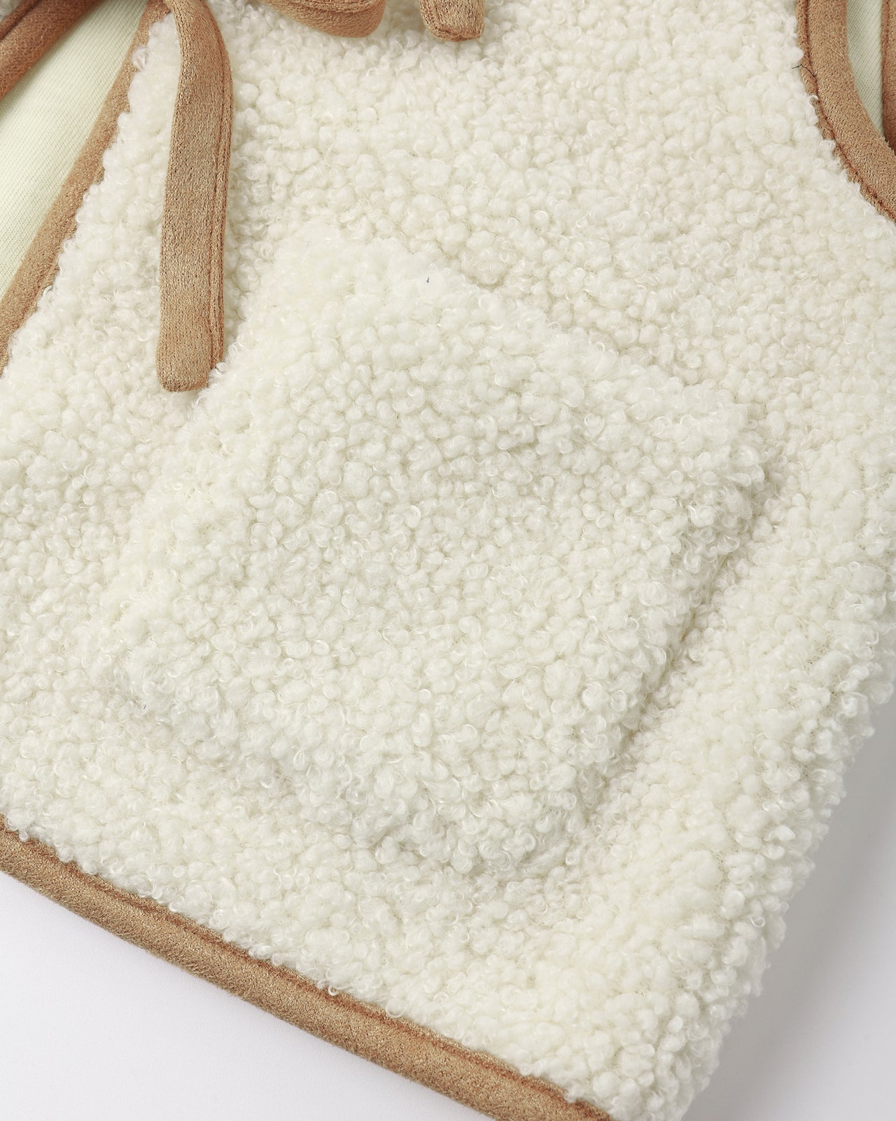 Sherpa Vest- Natural
