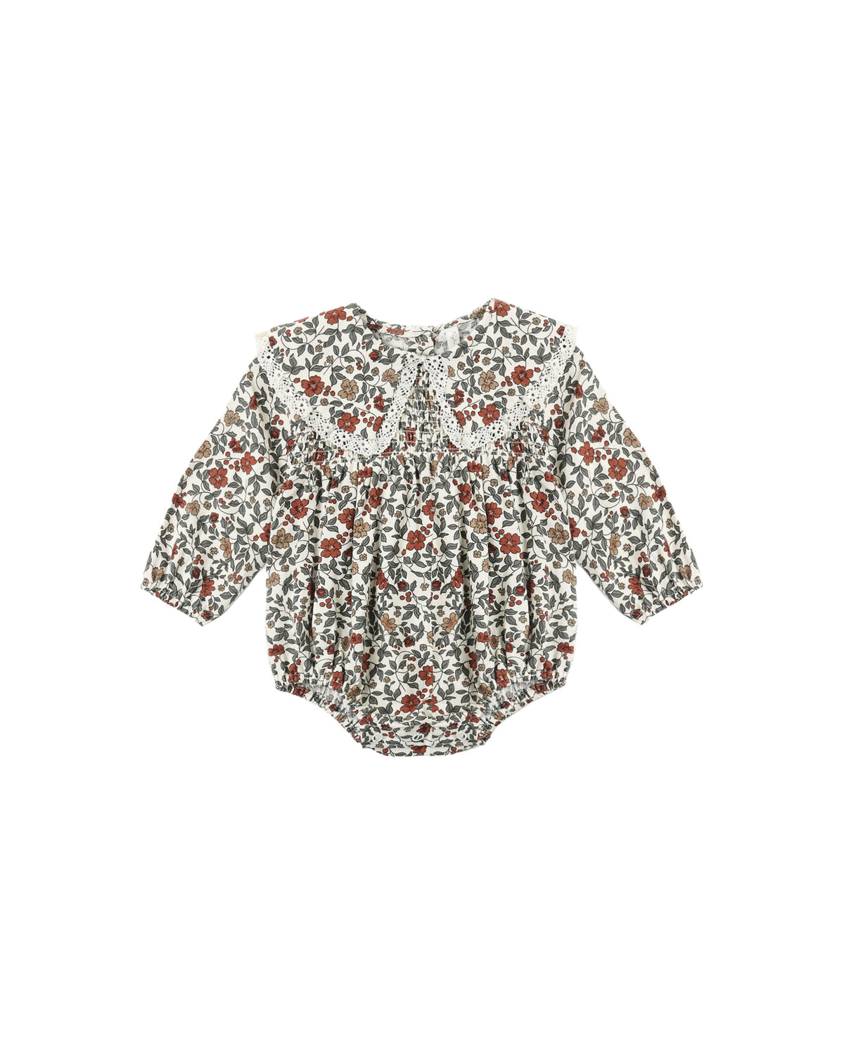 Fern Romper- Holiday Floral