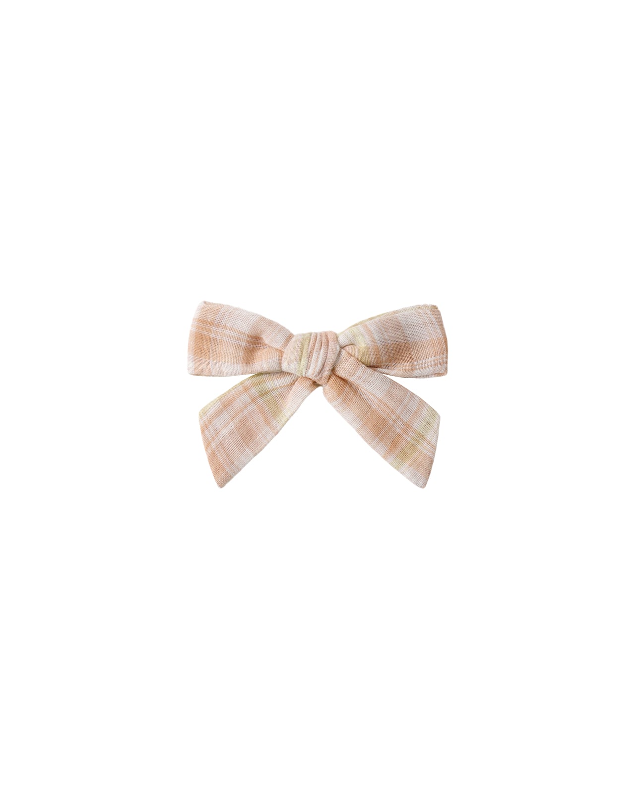 Summer Plaid Bow