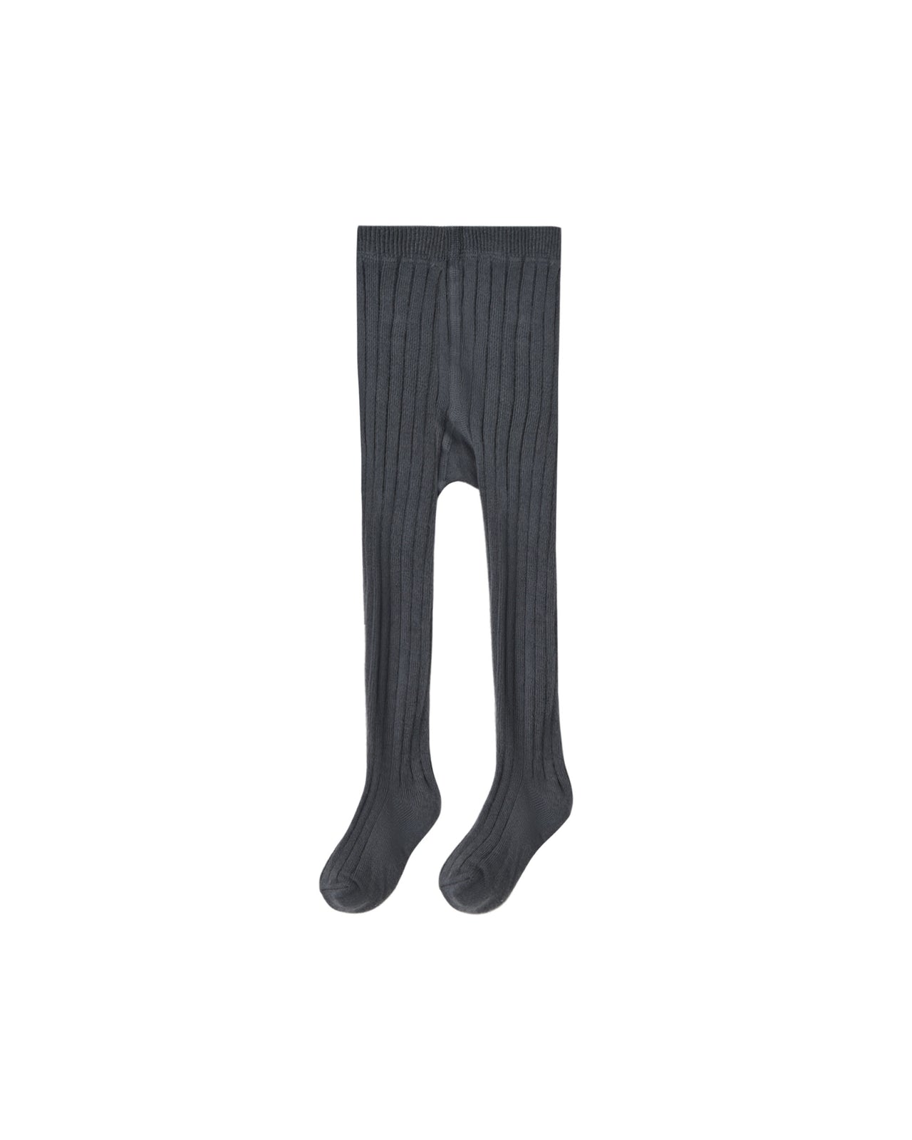Ribbed Tights- Midnight