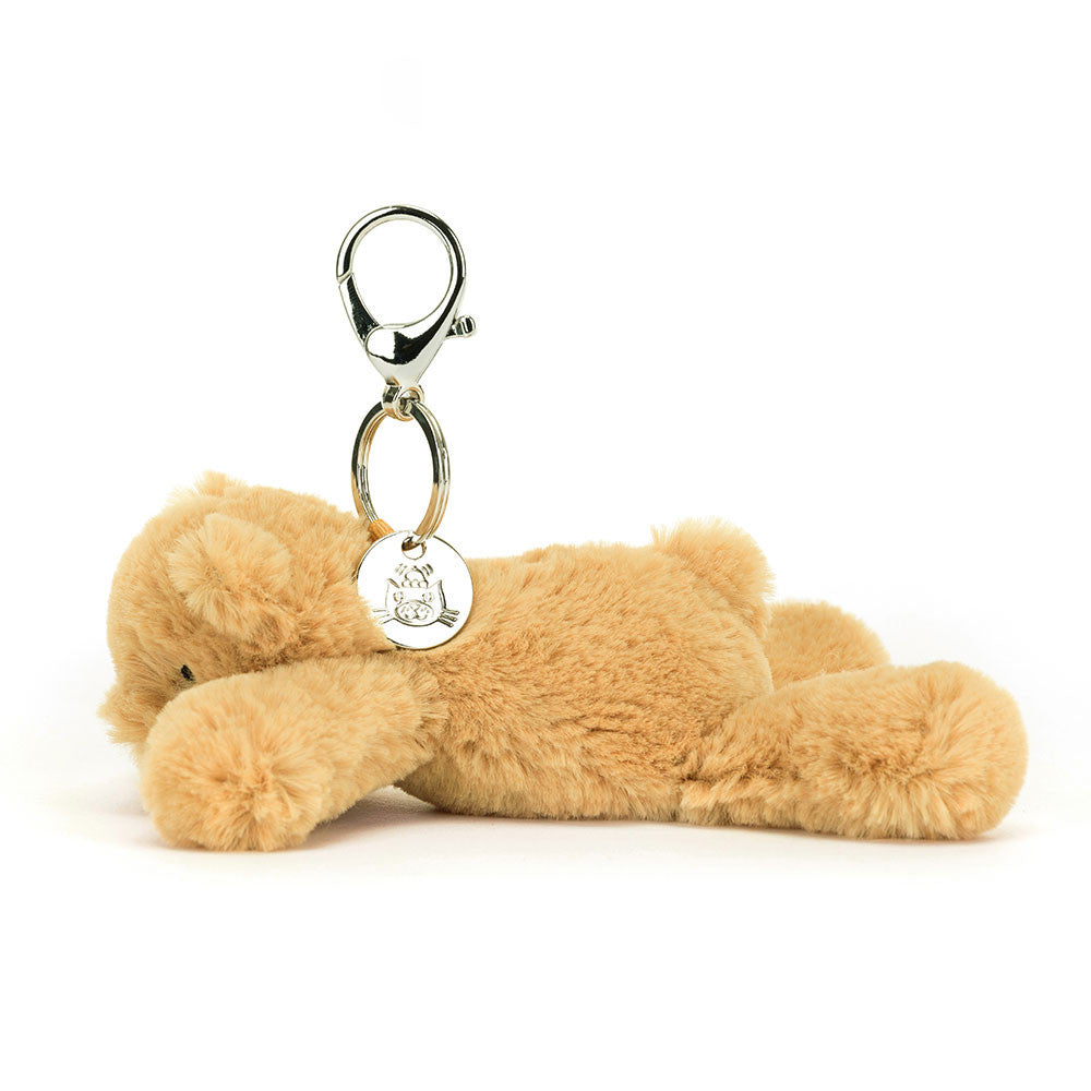 Smudge Bear Bag Charm - Jellycat