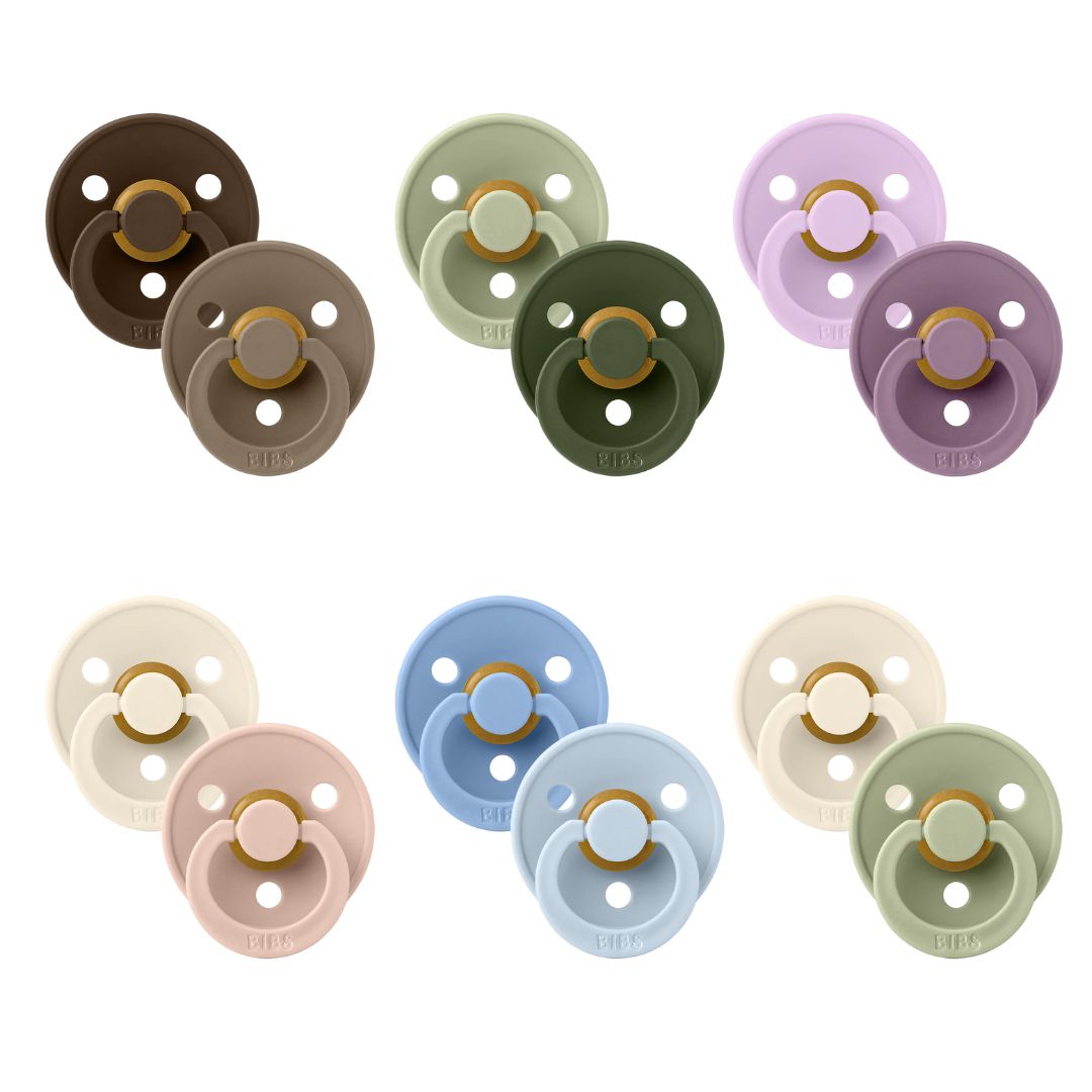 Bibs Pacifier - Original 2 pk - Natural Latex