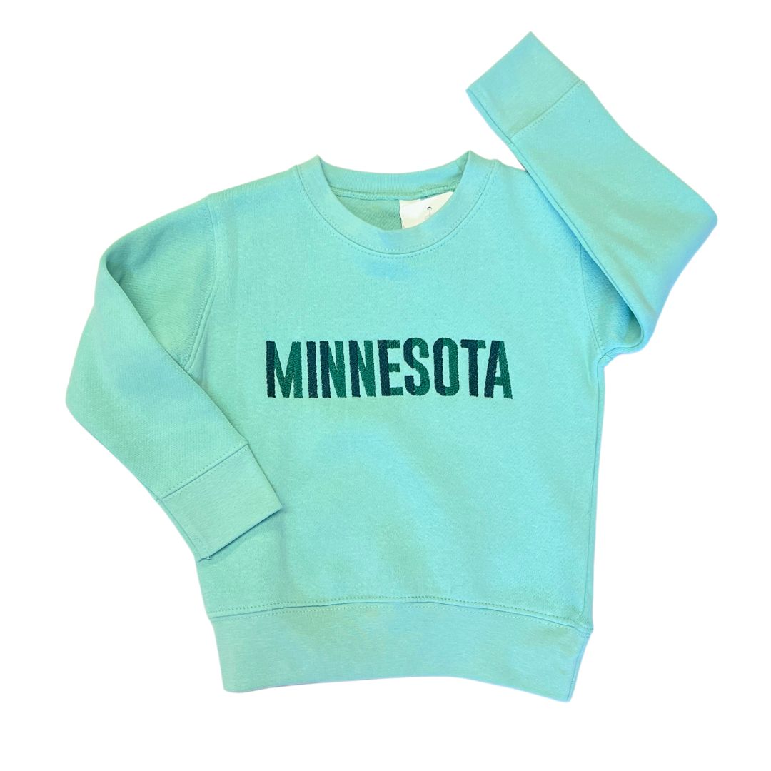 Minnesota Duo-Tone Sweatshirt - Mint