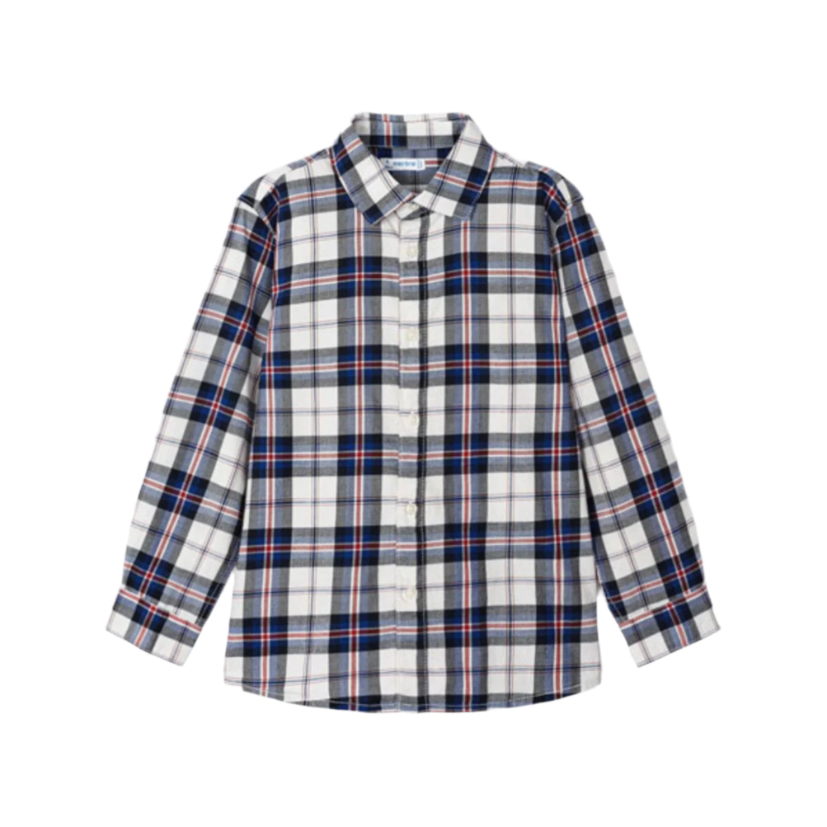 Klein Blue Plaid Button Down