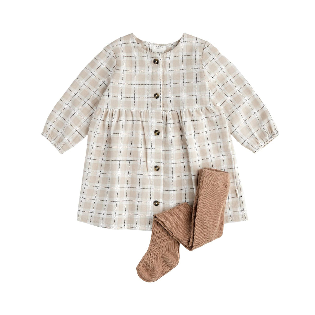 Dune Plaid Poplin Dress Set