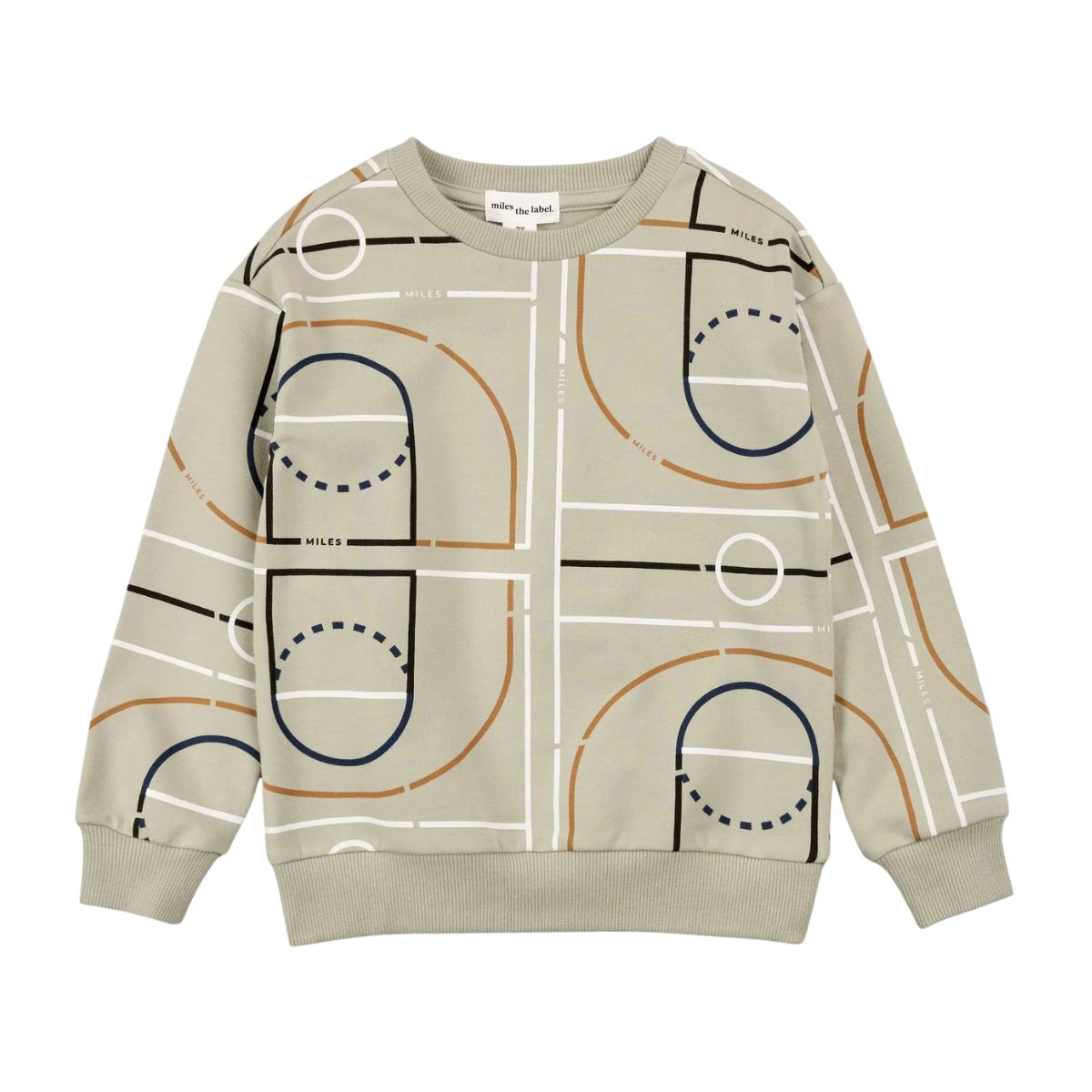 Gymnasium Print Sweatshirt