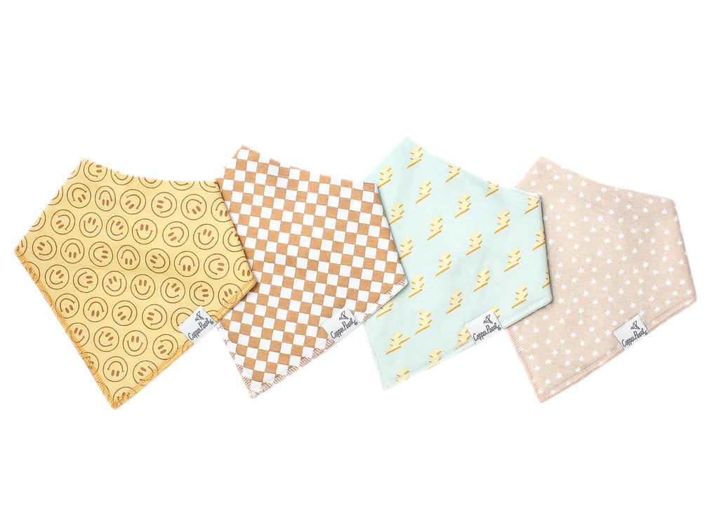 Baby Bandana Bib Set of 4- Vance