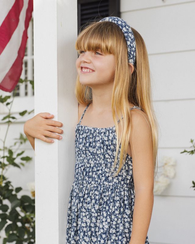 Navy Floral Delia Dress