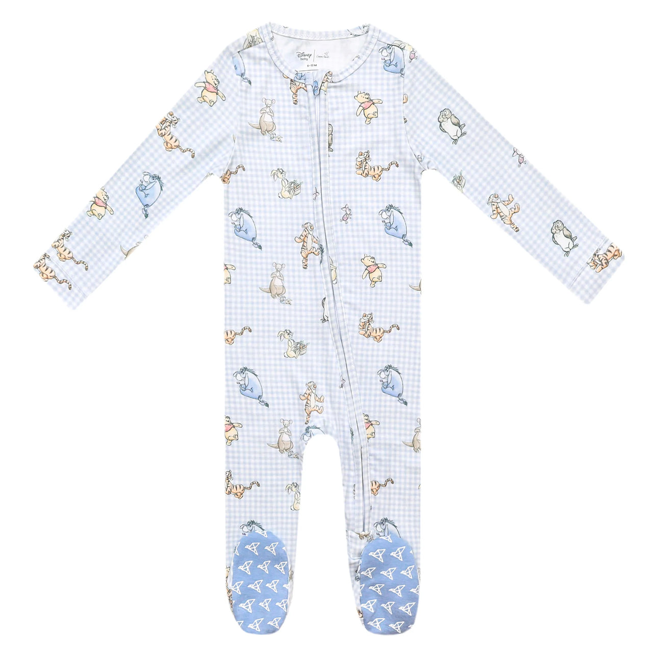 Zippered Footie- Winnie The Pooh & Friends