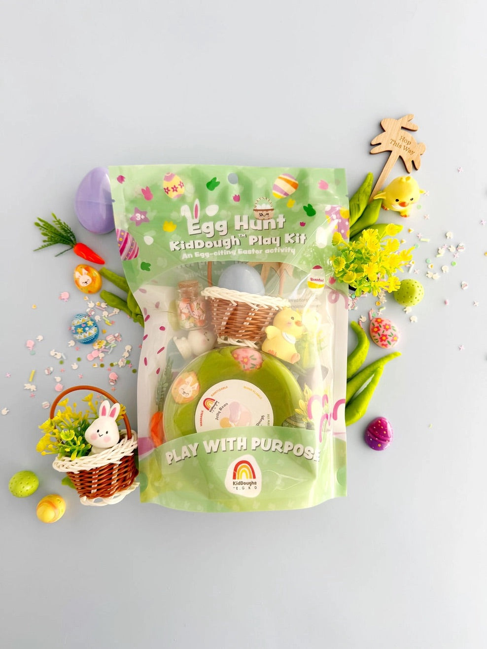 Egg Hunt Kiddough Play Kit