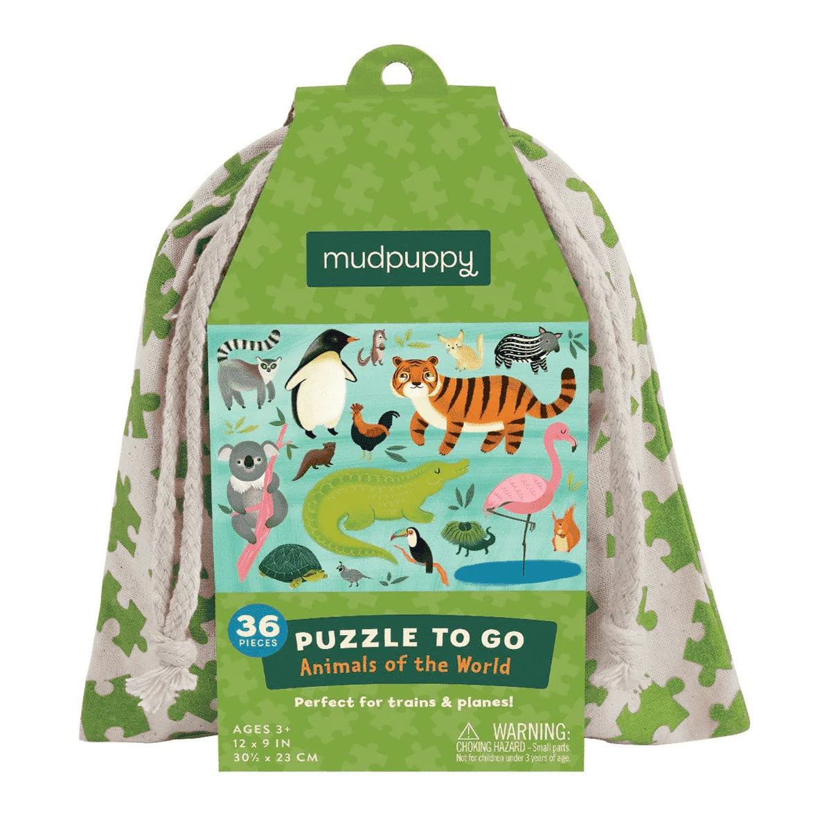 Animals of the World Puzzle to Go