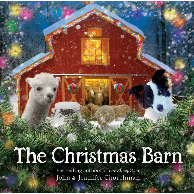 Christmas Barn By John Churchman