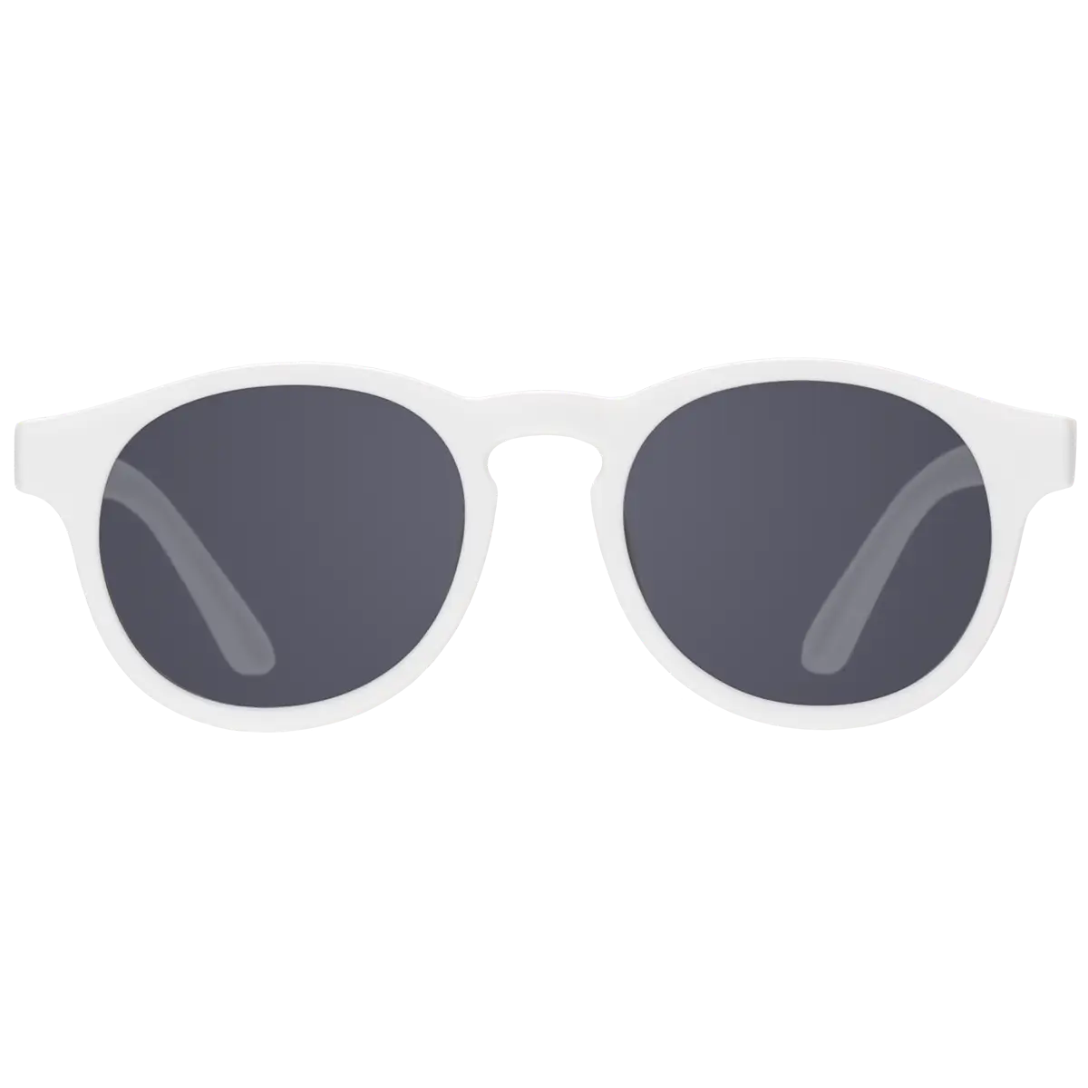 Wicked White Keyhole Kids Sunglasses