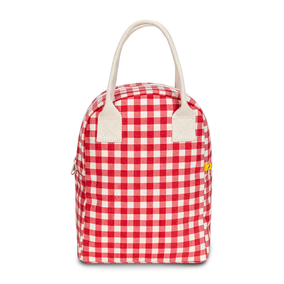 Lunch Bag- Gingham Red