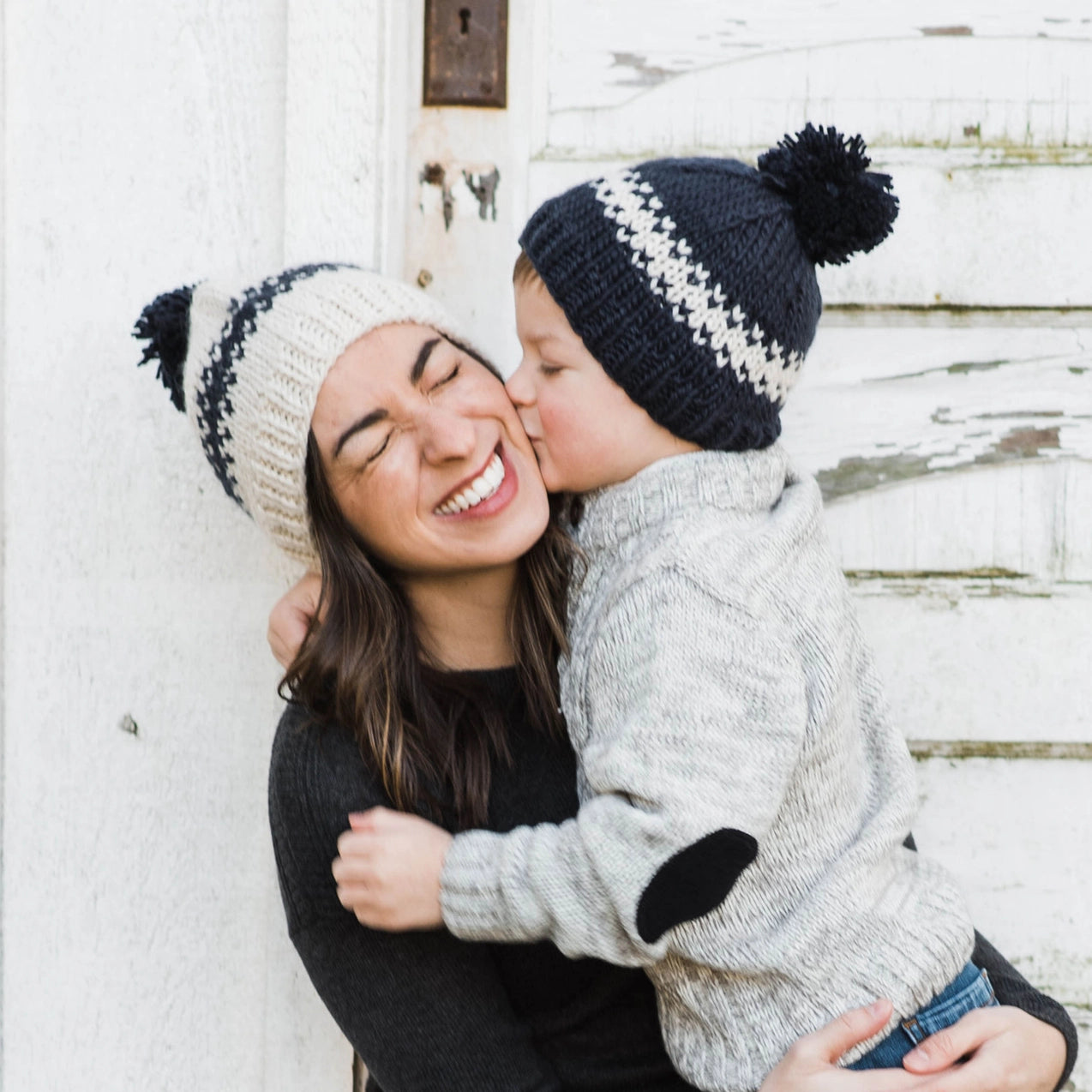 Rebel Indigo Knit Beanie