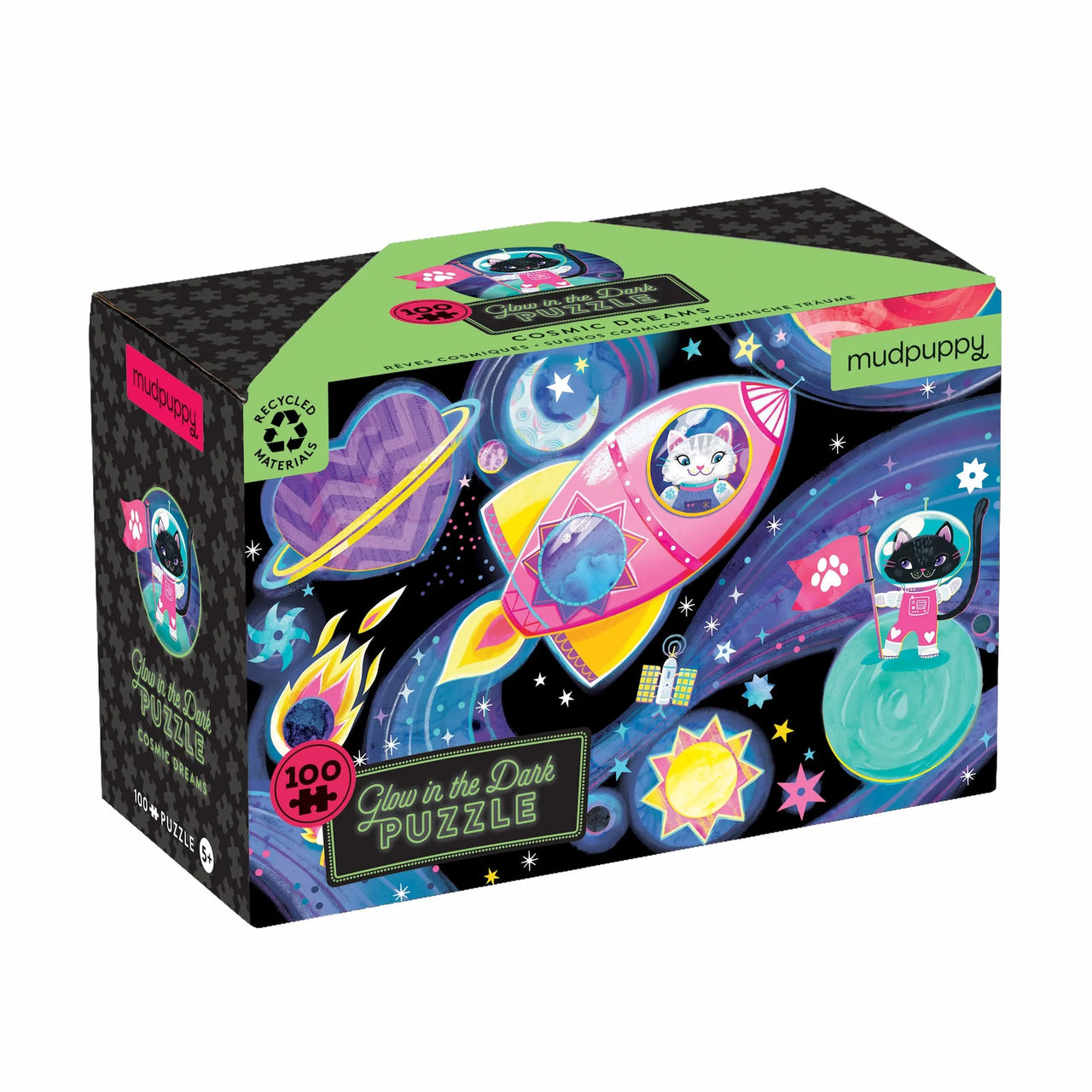 Cosmic Dreams 100 Piece Glow in the Dark Puzzle