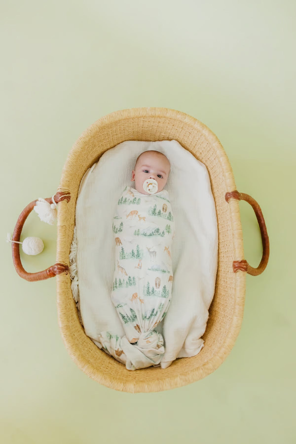 Knit Swaddle Blanket - Grayson