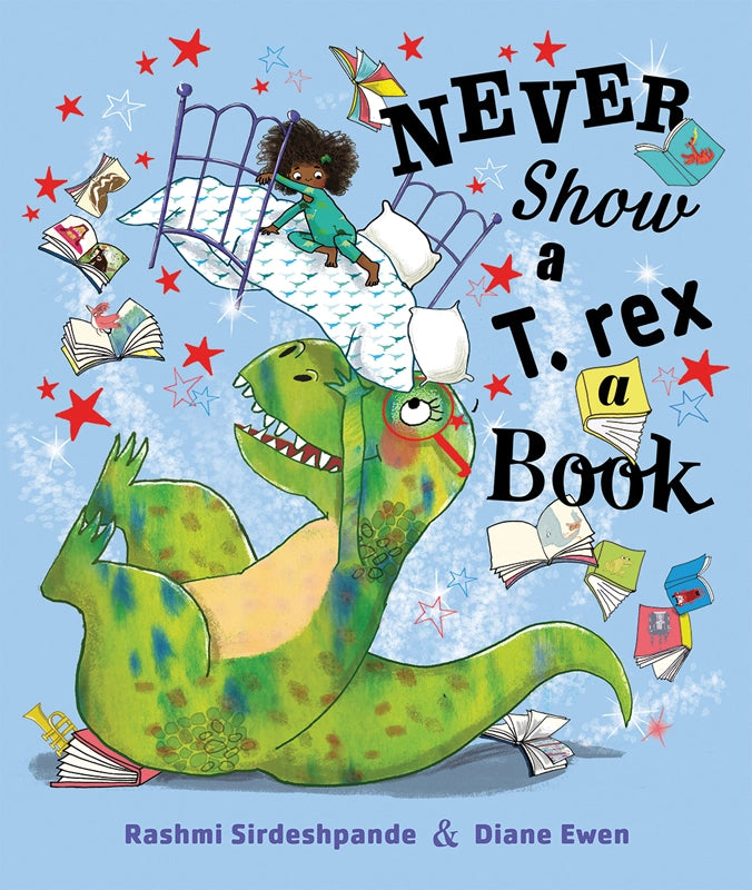 Never Show a T.Rex a Book