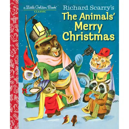Richard Scarry's the Animals' Merry Christmas - Little Golden Book