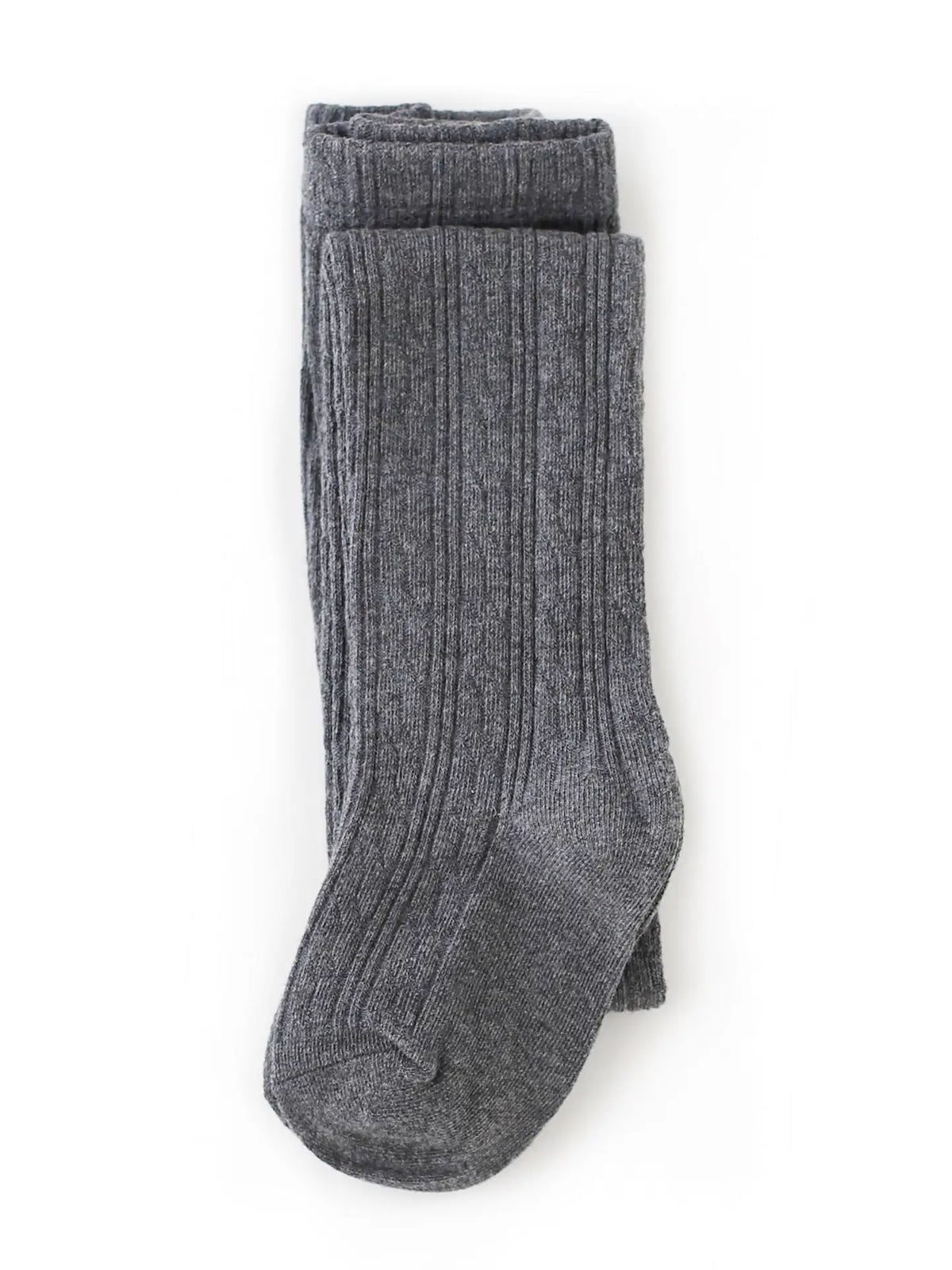 Charcoal Gray Cable Knit