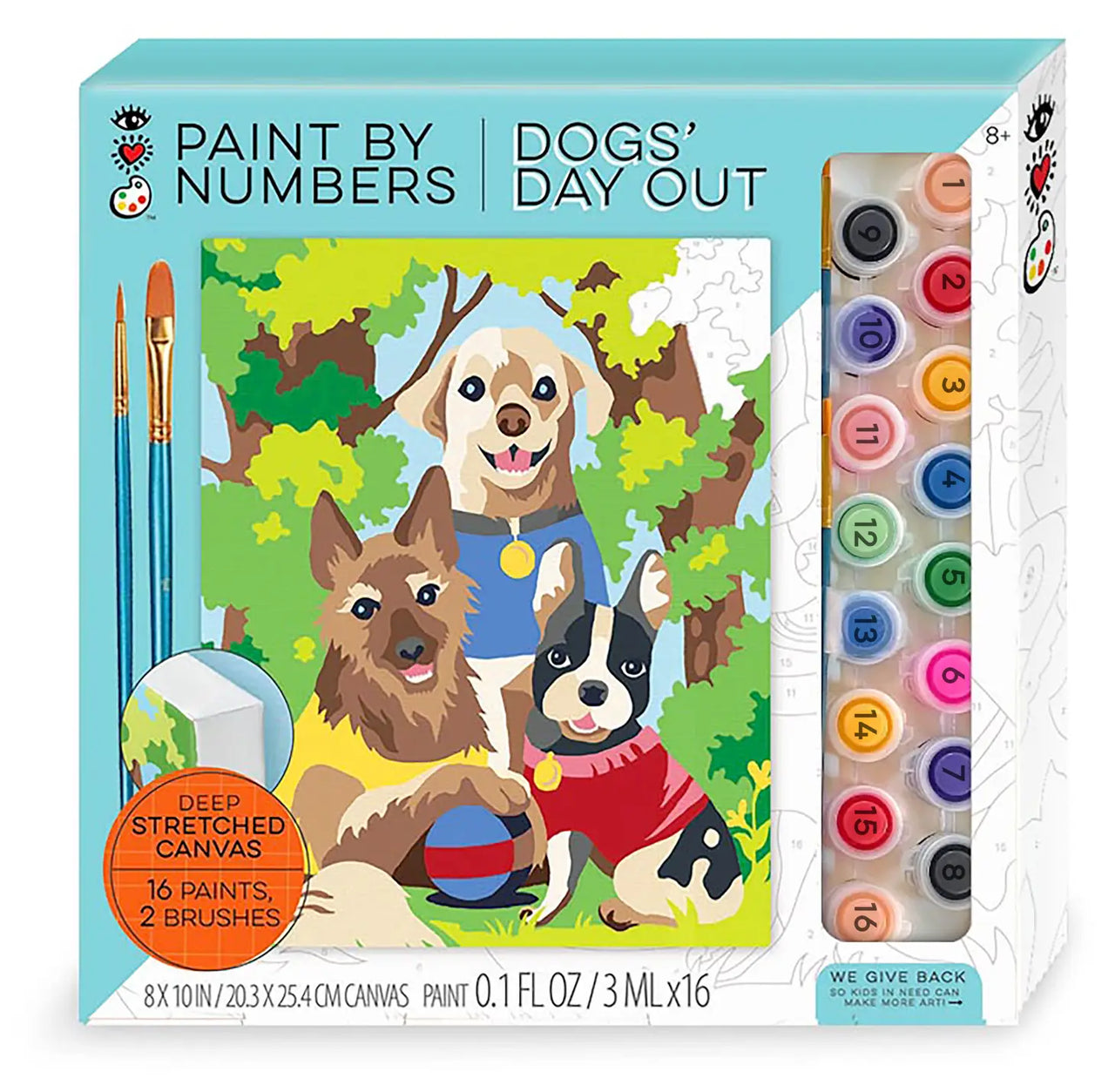 iHeartArt Paint By Numbers- Dogs' Day Out