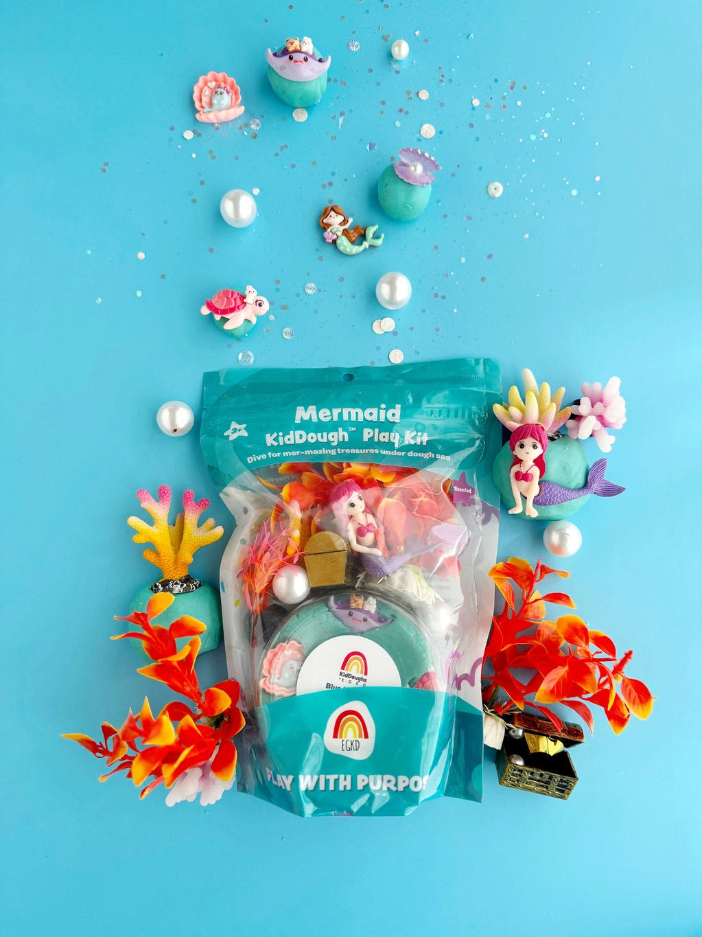 KidDough Play Kit- Mermaid