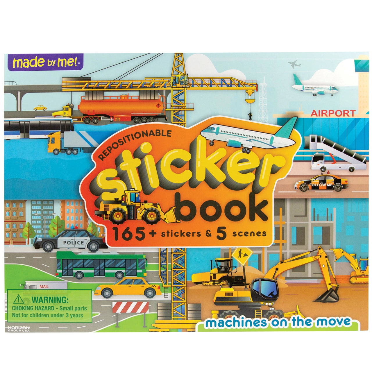 Transportation Sticker Book