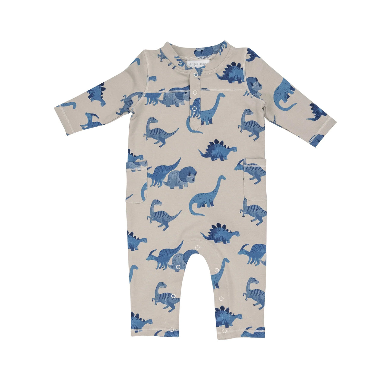 Dino French Terry Romper