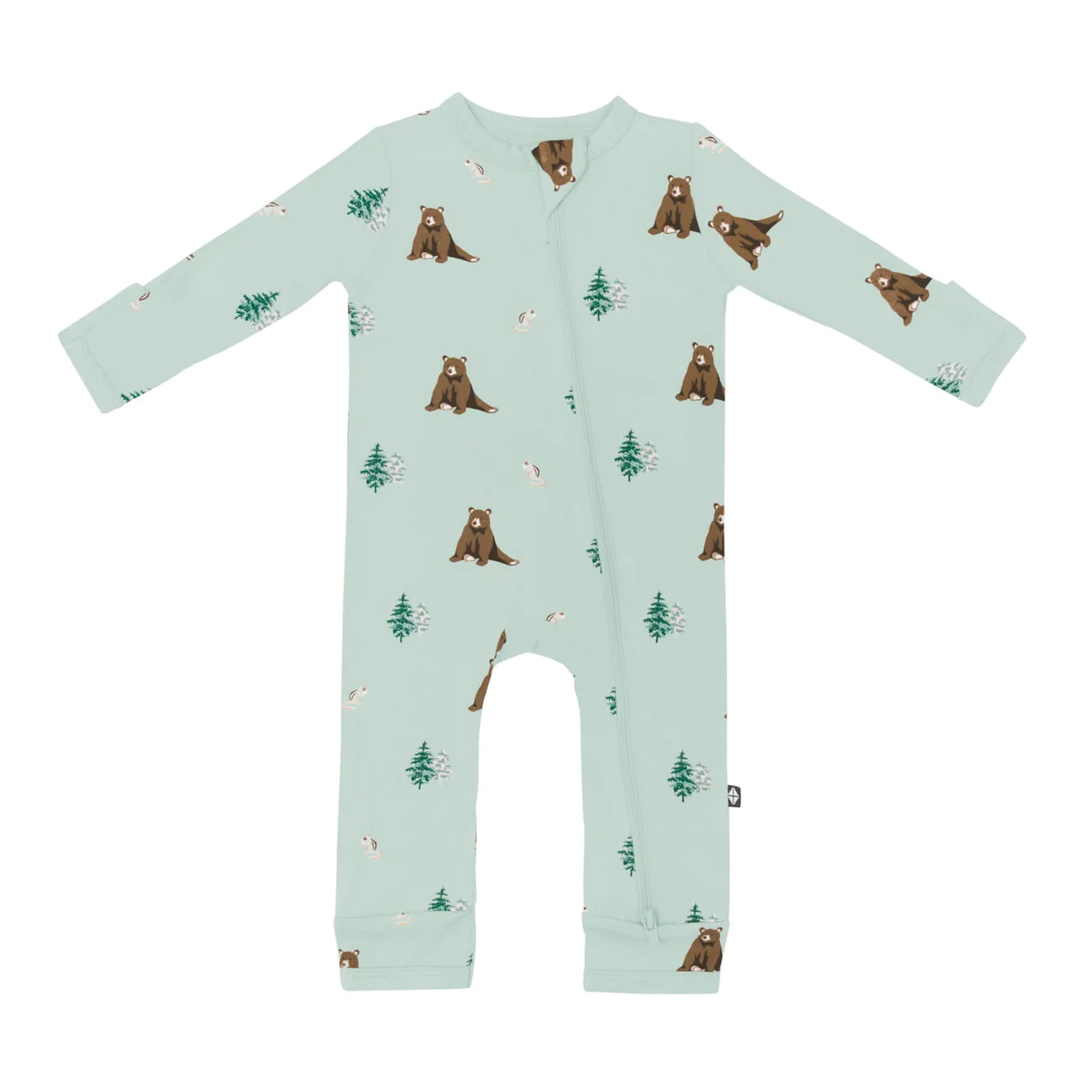 Zippered Romper- Trail