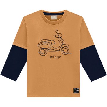Let's Go Moto Long Sleeve Tee