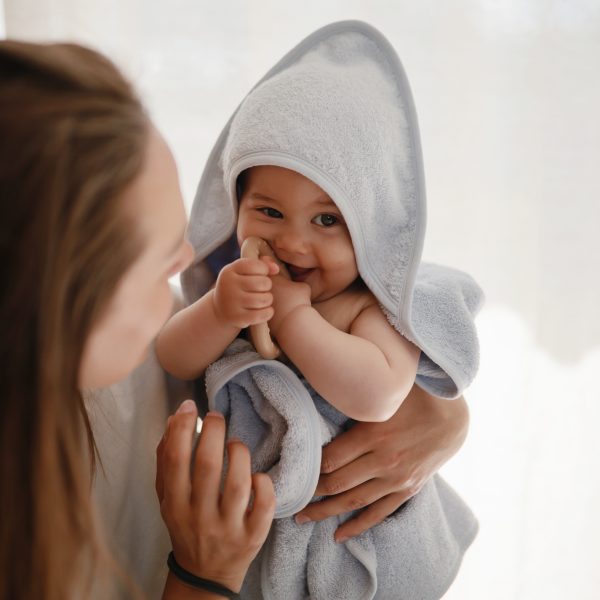 Organic Cotton Baby Hooded Towel - Tradewinds