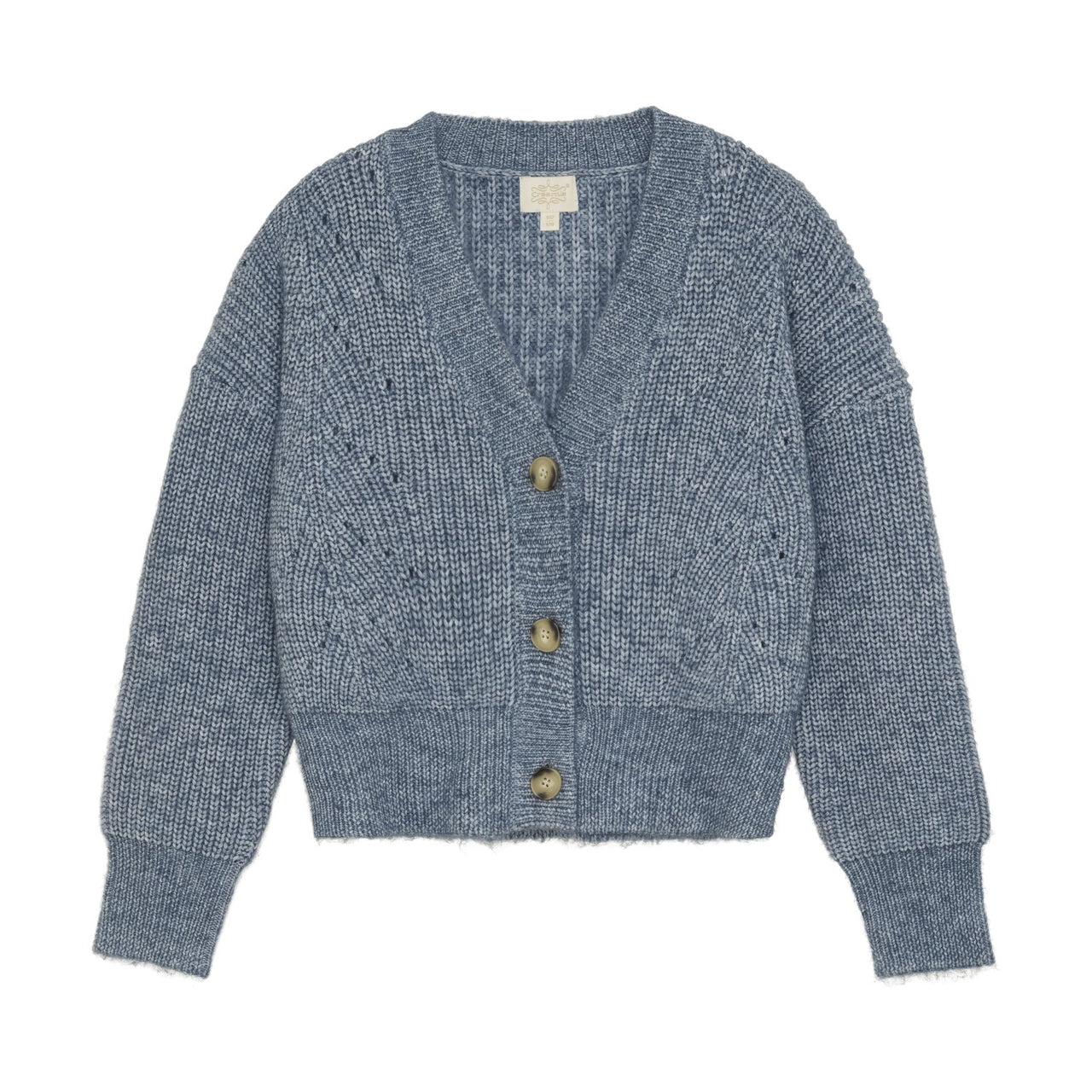 Bering Sea Knit V-Neck Cardigan